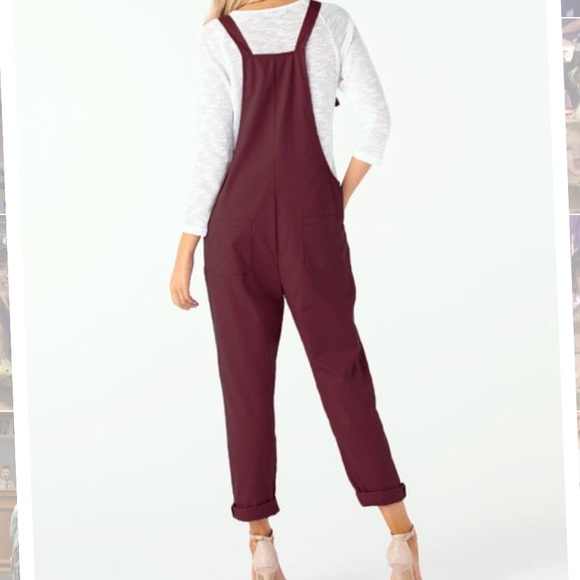 ⭐️‼️Square neck Overall jumpsuit - Picture 3 of 4